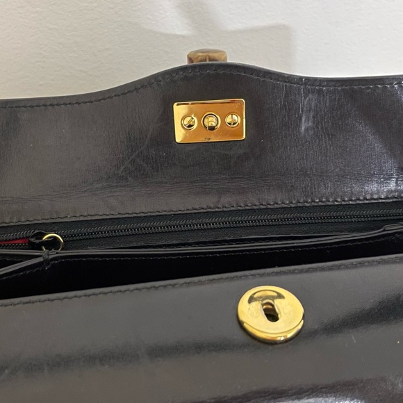 Vintage Gucci Bamboo Turnlock with Top Handel and Crossbody Strap - Picture 7 of 16